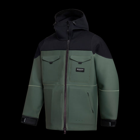 Vortex Neoprene Jacket 3/2mm - Dark Olive